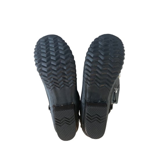 NWT Sorel Grill Slimboot Tall Leather Riding Boots Waterproof Snow Black Buckle - Picture 9 of 14